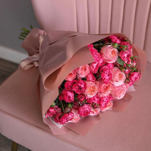 Pink Spray Rose Bouquet