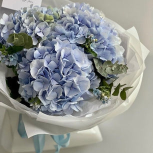Blue Hydrangeas Bouquet