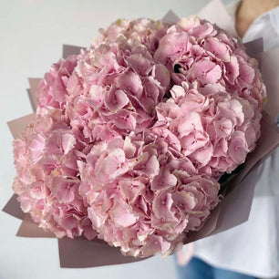 Pink Hydrangeas Bouquet