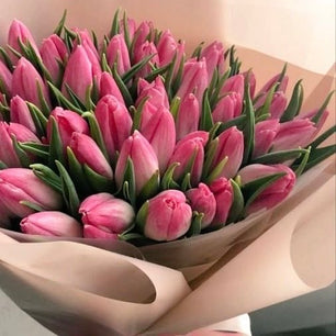 Pink Tulip Bouquet