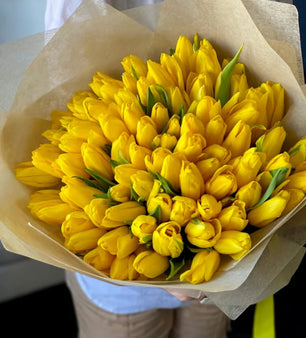 Yellow Tulip Bouquet